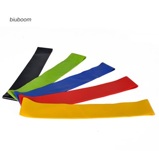 Resistance Band Yoga Pilates Home Gym Fitness Exercise Workout Training Loop
