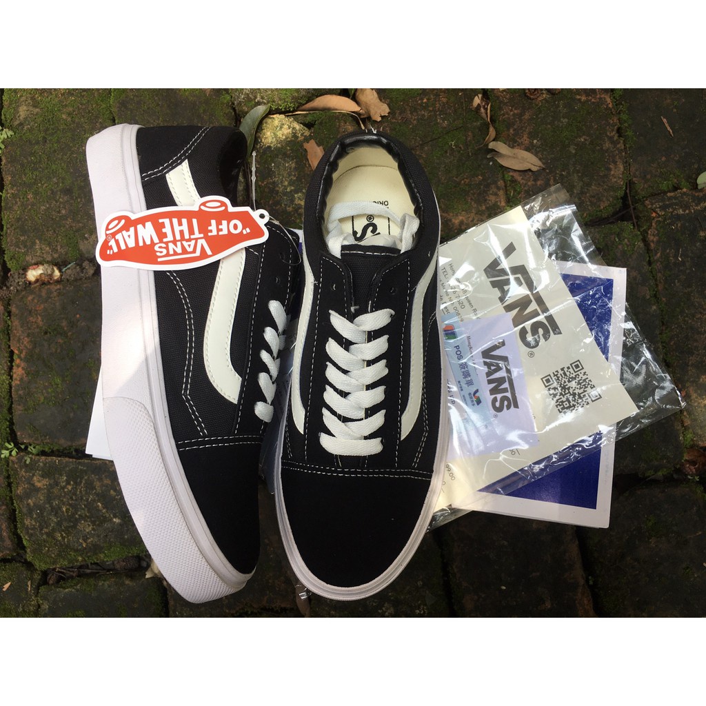 [FreeShip] [FULL BOX+ BILL] Giày thể thao Sneaker van vault đen dành cho mọi lứa tuổi | BigBuy360 - bigbuy360.vn