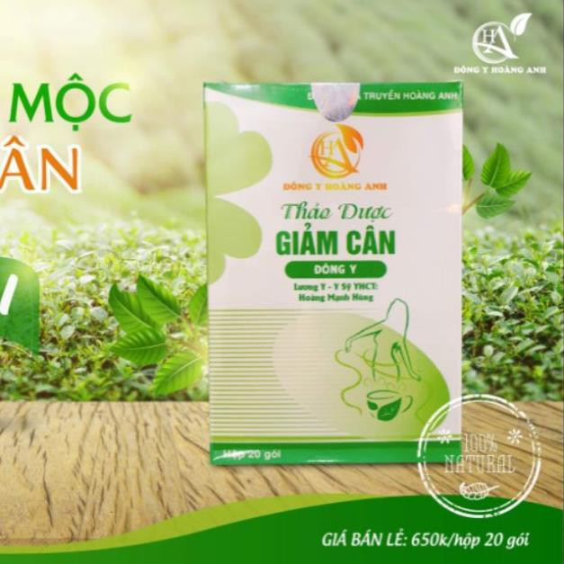 Trà Thảo Dược Giảm Cân Hoàng Anh - Béo Mấy Cũng Giảm, Không Mệt Mỏi, Không Cần Tập Thể Dục An Toàn