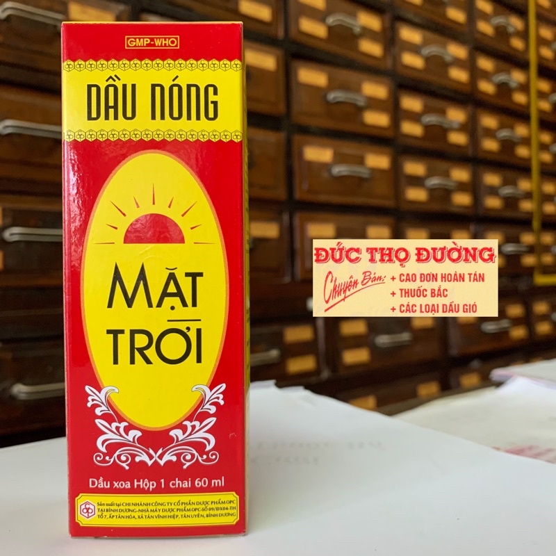 Dầu nóng mặt trời OPC - 60ml