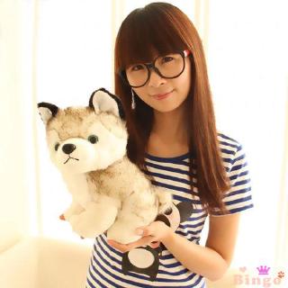 Chó Husky Nhồi Bông 18cm