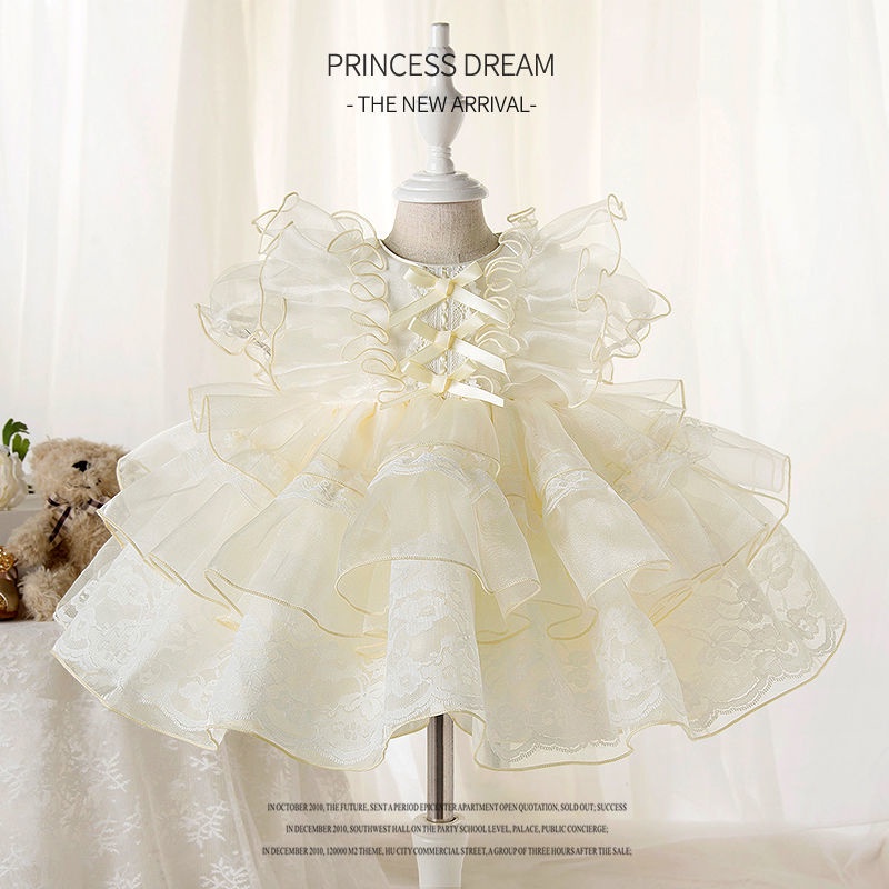 Đầm Công Chúa Lolita Phong Cách Mùa Hè Pháp Cho Bé Gái