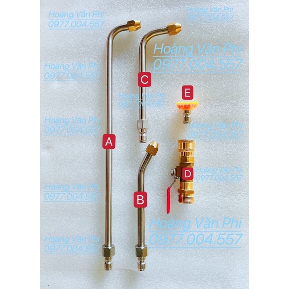 Van bi kèm khớp nối nhanh 1/4