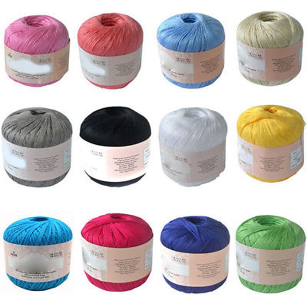 Cuộn chỉ thêu 12 màu 50g