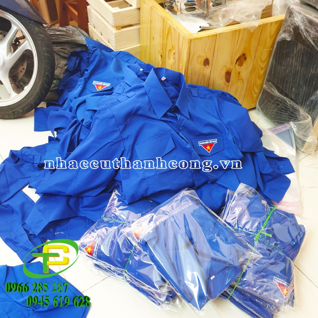 [ĐOÀN-TN] Áo đoàn thanh niên tay ngắn - LOGO THÊU | Nhạc Cụ Yamaha | BigBuy360 - bigbuy360.vn