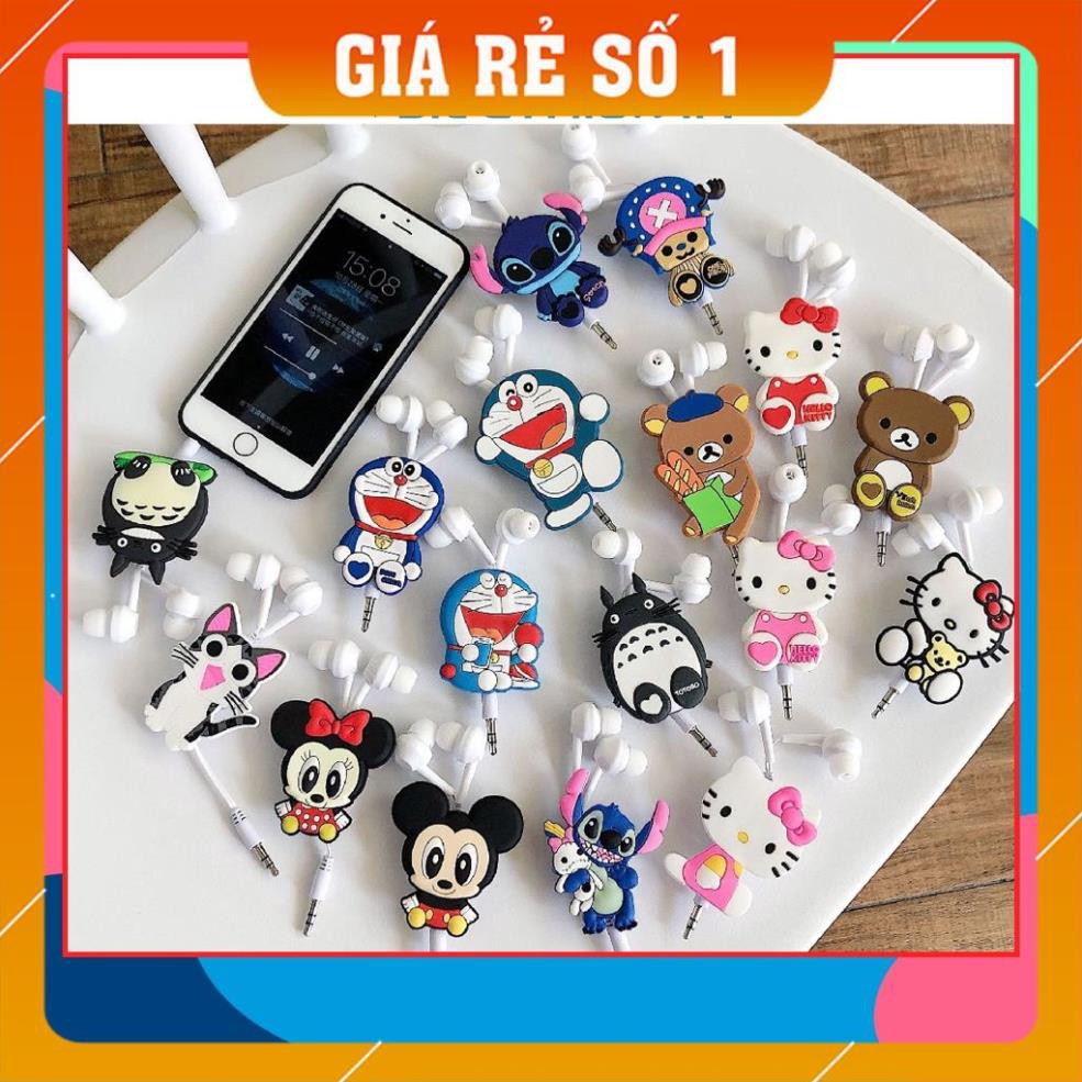 Tai nghe dây rút hình thú 12 mẫu - Awifi Case L1-6