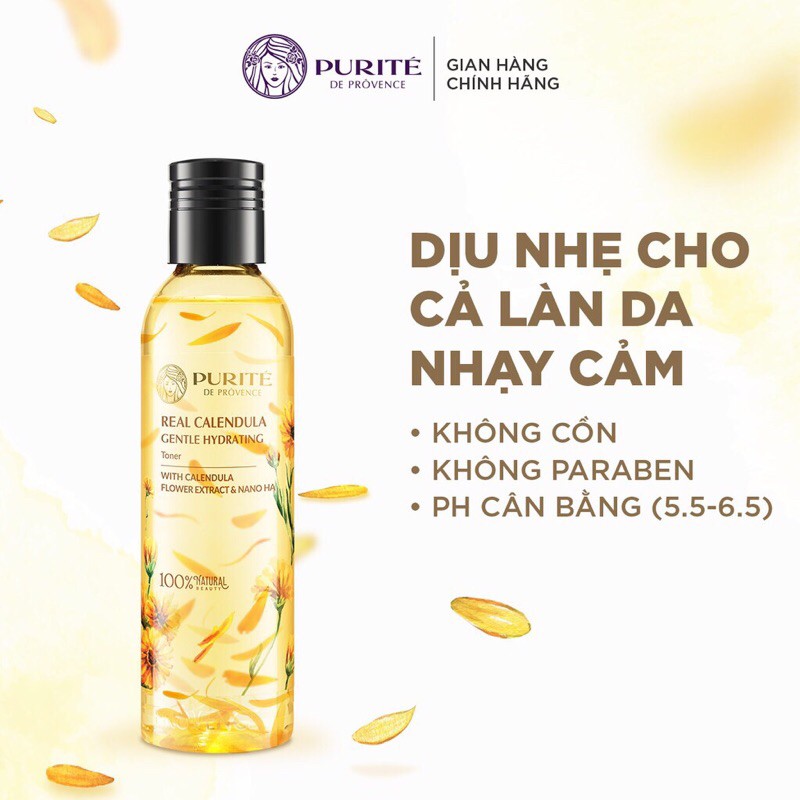 Nước Cân Bằng Hoa Cúc Cấp Ẩm Và Làm Dịu Da Purité 150ml