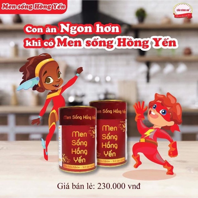 Men Sống Hồng Yến (đánh bay Táo bón, rối loạn tiêu hoá)