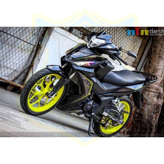 ( Quí khách vui lòng mang ra tiệm cho thợ dán ) Tem winner logo W đen