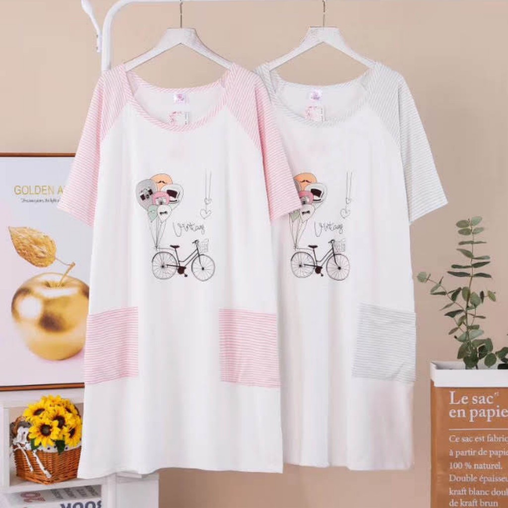 Đầm Ngủ Dáng Rộng Thoải Mái - Dễ Thương Dạo Phố Mặc Nhà | BigBuy360 - bigbuy360.vn