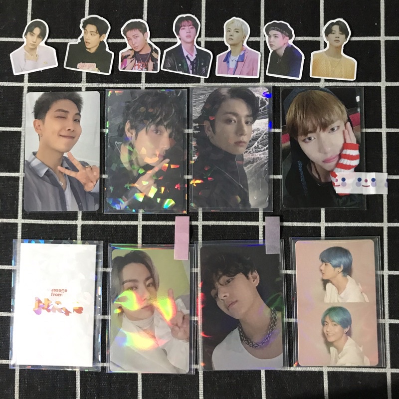 Ảnh bo góc BTS chính hãng, card BTS official *đọc mô tả giúp mình ạ*