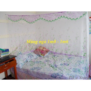 Mùng Thái bông không cửa size 1,6m; 1,8m