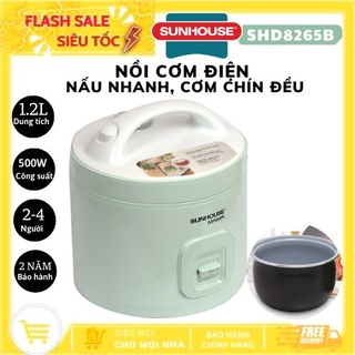 Nồi cơm điện 1.2l sunhouse mama shd8265b- hàng chính hãng