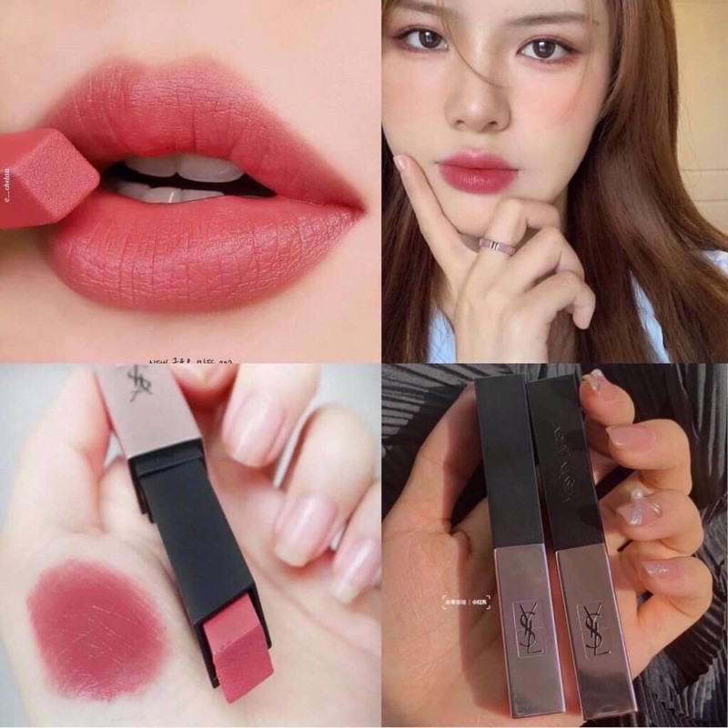 Son YSL The Slim Glow Matte Lipstick  CHUẨN AUTH 100% ĐỦ BILL, HOT SALE