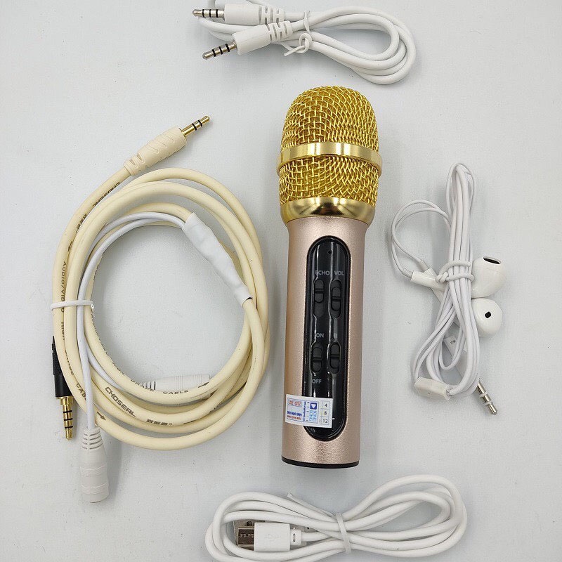 Mic Thu Âm C11 Nâng Cấp Bắt Cải Tiến Từ Mic Livestream C11 Bắt Xa Âm Thanh Hát Nhẹ Tích Hợp Pin Tặng Kèm 1 Tai Nghe