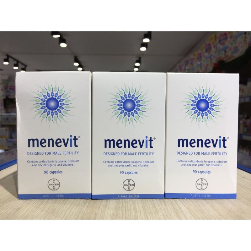Viên uống Menevit 30v | Thế Giới Skin Care