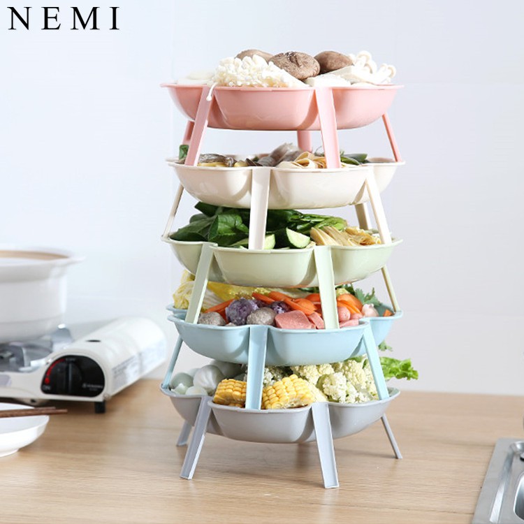 Đĩa Nhựa NEMI Chất Liệu Nhựa ABS Cao Cấp Được Thiết Kế Giúp Bạn Dễ Dàng Xếp Trồng Nhiều Màu Sắc