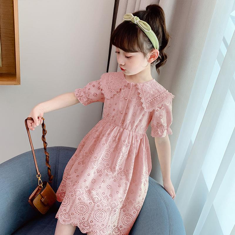 Khuyến Mãi Mô Hình Bán Chạy!!  Đầm Công Chúa Mùa Hè Bằng Cotton Tay Lửng Thời Trang Kích Thước Vừa Phong Cách Phương Tây Cho Bé Gái