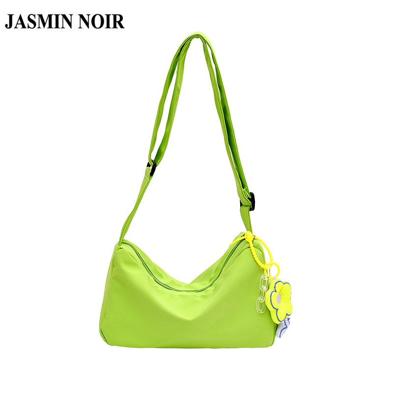 Túi Đeo JASMIN NOIR Chéo Vải Canvas Thiết Kế Đơn Giản Thời Trang Cá Tính Cho Nữ