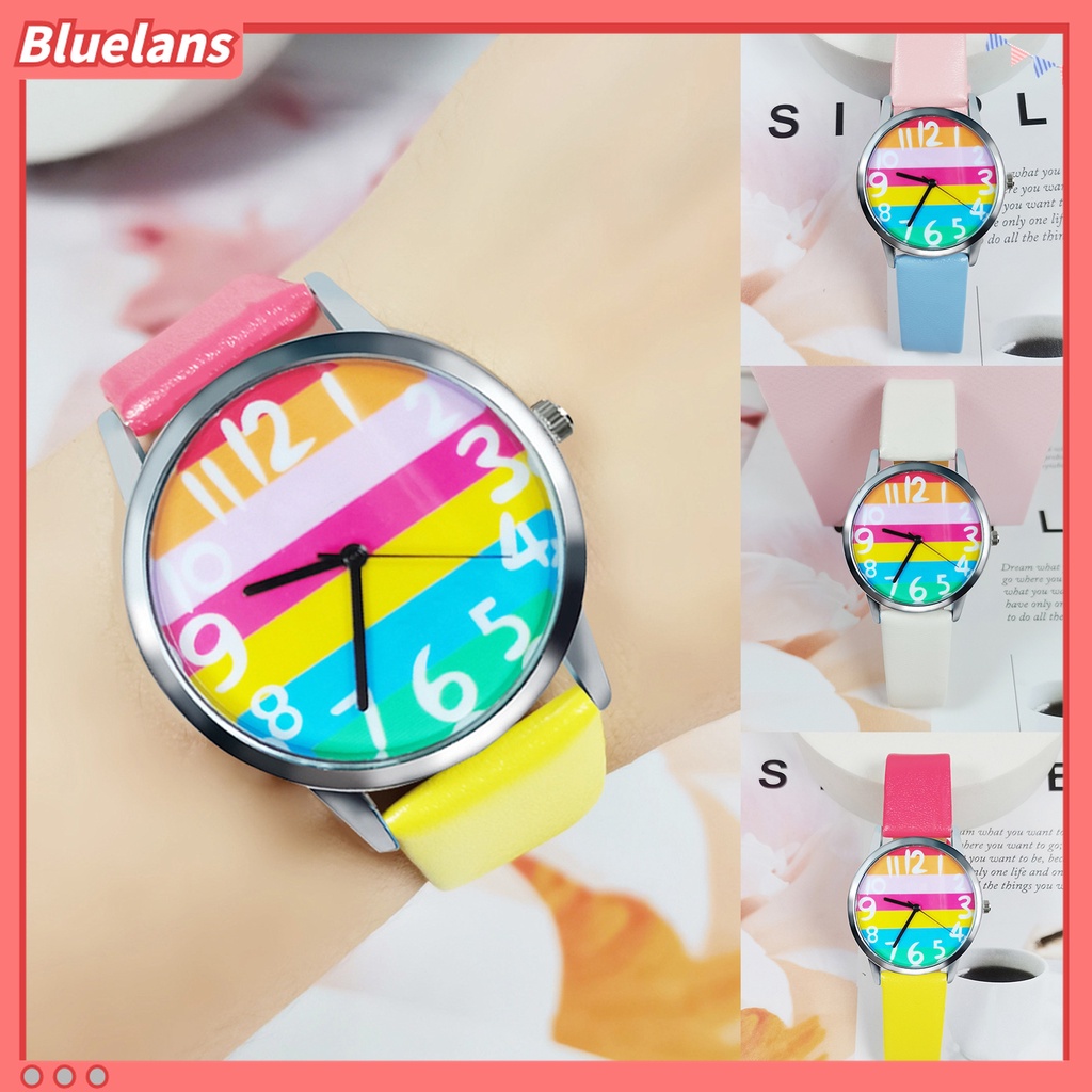 Đồng Hồ Quartz Dây HợP Kim MàU CầU VồNg Xinh XắN