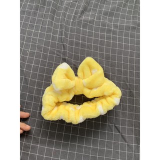 Băng đô tai thỏ vải nhung 3D