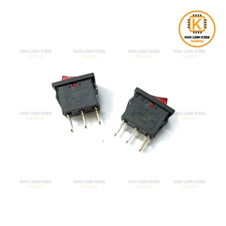 Công Tắc Bập Bênh 10A KCD1-102R (Màu Đỏ)