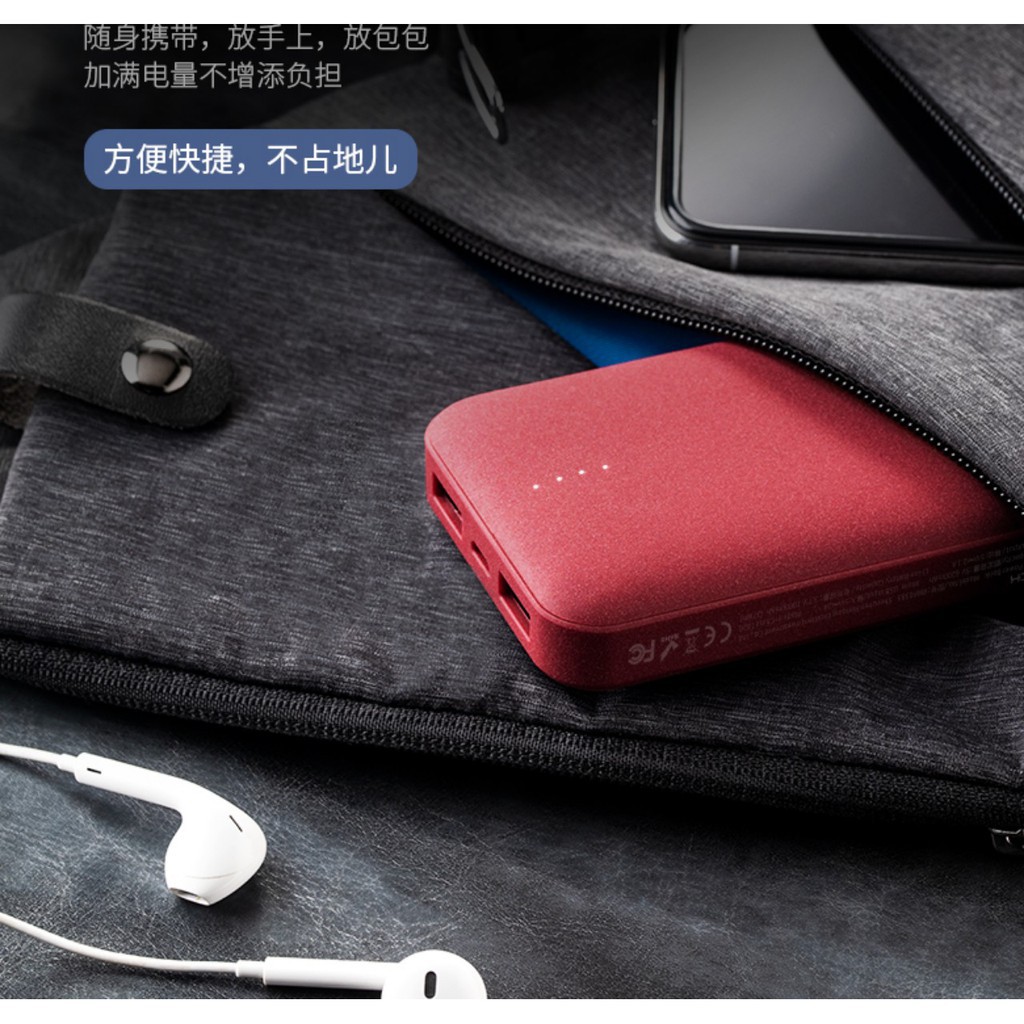 ???  Sạc Dự Phòng 10.000mAh Siêu Nhỏ ROCK P51 Mini , Bền, Đẹp Bảo Hành 12 Tháng 1 Đổi 1 ???