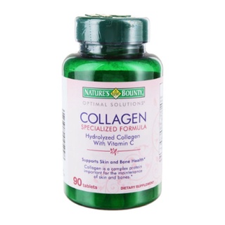 Collagen thủy phân & vitamin c natures bounty, collagen xanh nga