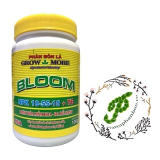 Phân bón lá grow more bloom npk 10-55-10+te - #366a# 100g