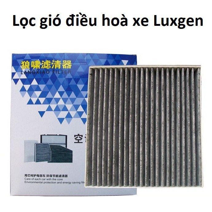 Bộ lọc gió điều hoà than hoạt tính xe Luxgen, Outlander, Nissan...