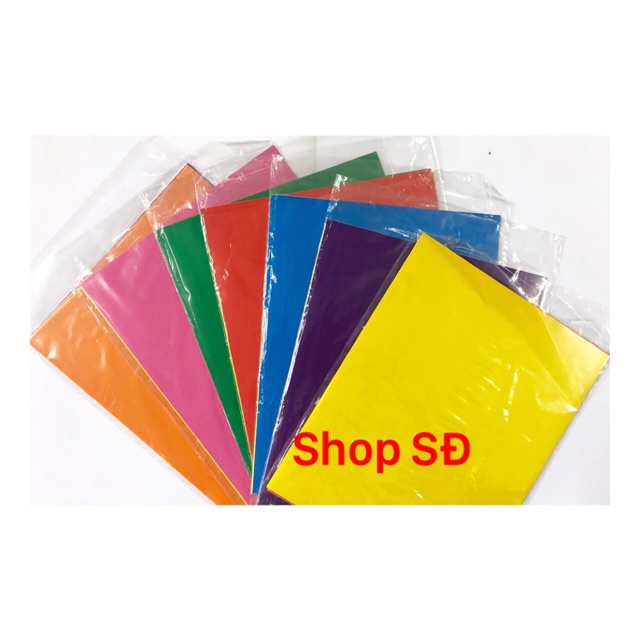 Giấy thủ công có keo - 2 bịt