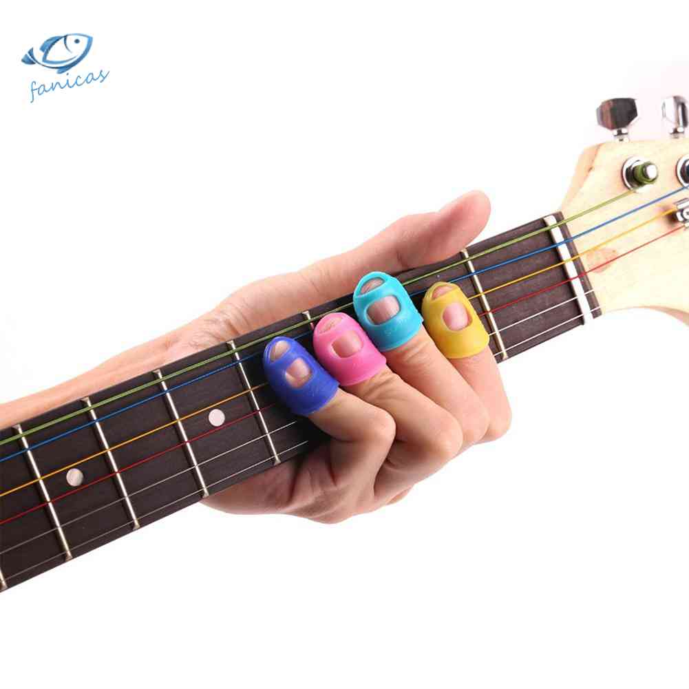 Miếng Silicone Bọc Ngón Tay Chơi Đàn Guitar