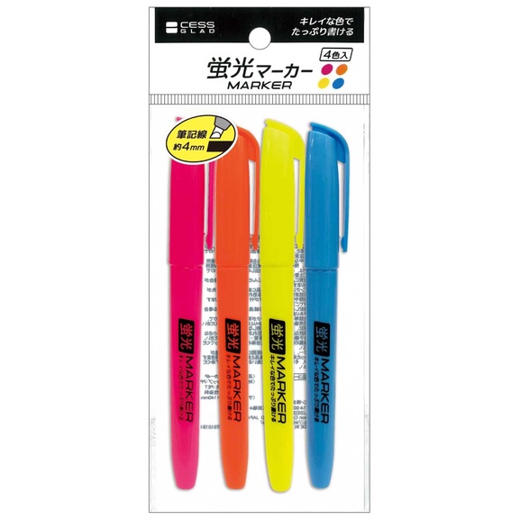 Bút dạ quang hightlight 8 màu xinh xắn