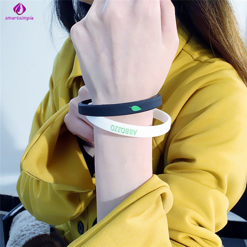 Vòng đeo tay silicone kiểu dáng thể thao dành cho cặp đôi