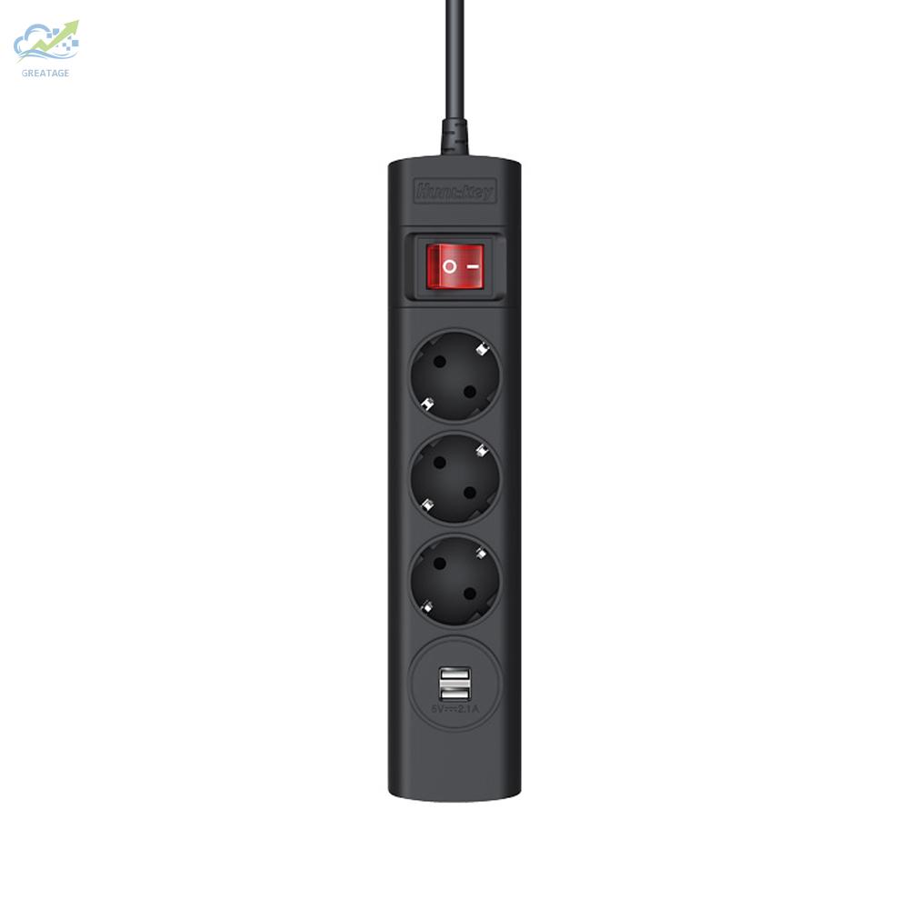 Ổ Cắm Điện Thông Minh G Hunkey Sga407 Với 3 Cổng Ac 2 Cổng Usb