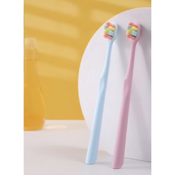 Bàn chải đánh răng với 10000+ sợi tơ siêu mềm cho người lớn