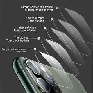 Bộ 2 Miếng Dán Cường Lực Cho Camera Iphone11Pro / Pro Max