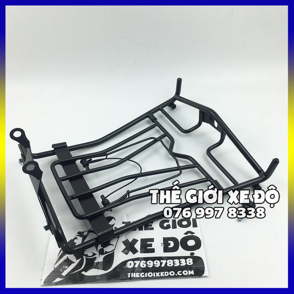 Gác baga AB 160 125 cc 2023 - baga móc yên sơn đen tĩnh điện Air Blade