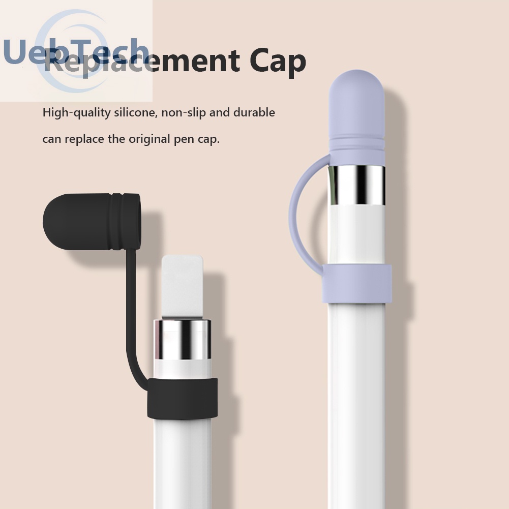 Set 3 nắp đậy đầu bút cảm ứng thích hợp cho Apple Pencil 1