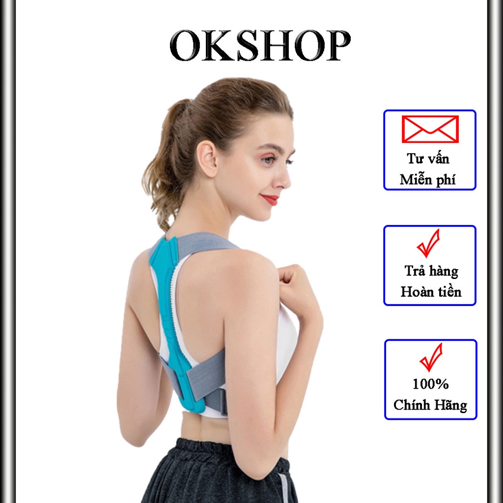 Đai chống Gù lưng Chỉnh Gù Chỉnh Lưng cao cấp Cho Người Lớn - Đai Nẹp Nhựa ĐCG01
