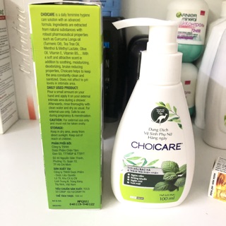 Dung dịch vệ sinh ChoiCare - 100ml