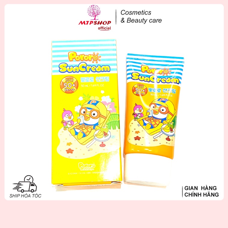 [NEW UPDATE] Kem Chống Nắng Pororo Sun Cream 50ml