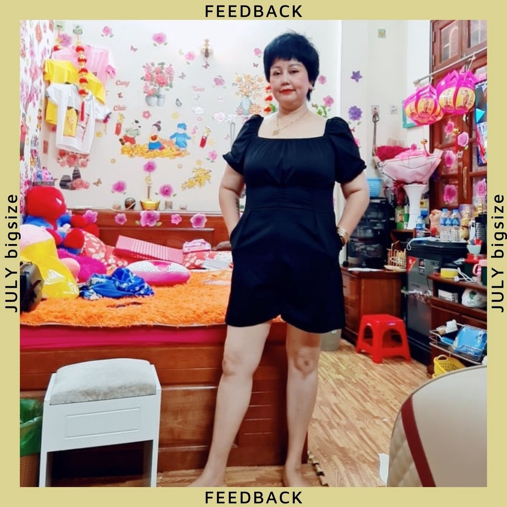 Jumpsuit co giãn BIGSIZE  - J01 -