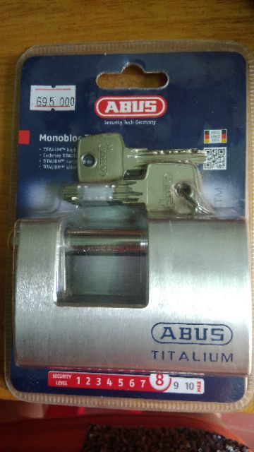 Khoá cửa ABUS MonoblocTI 98 ngang bấm