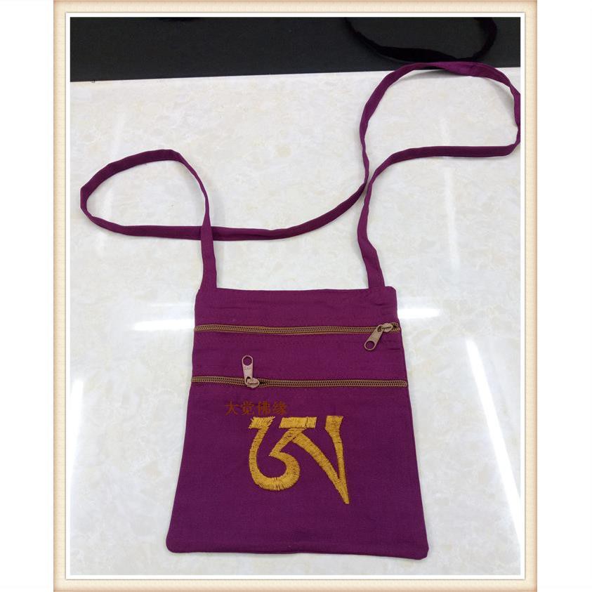 Túi Vải Canvas Cotton Phong Cách Phật Giáo