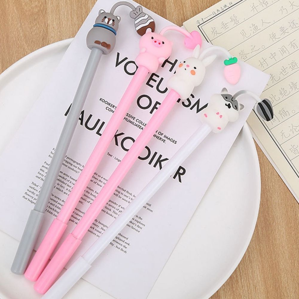 1 bút Gel 0.5mm hình động vật dễ thương
