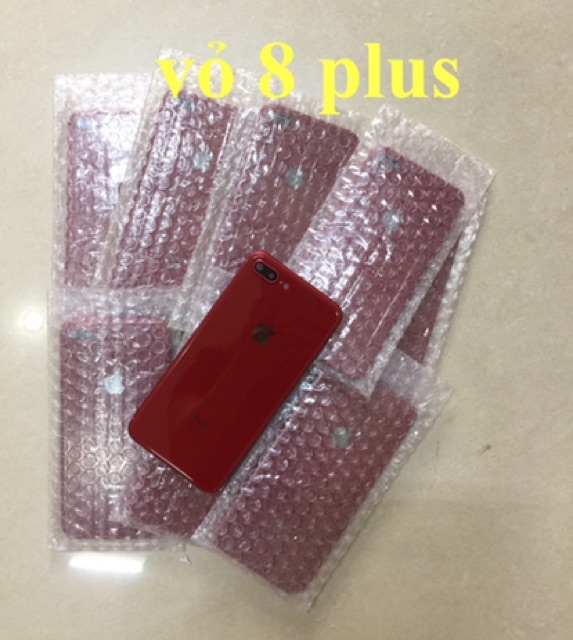 Vỏ iphone 8plus luôn khung sườn + nút linh tinh : khay sim, nút gạt rung, nút mở nguồn, nút vulme