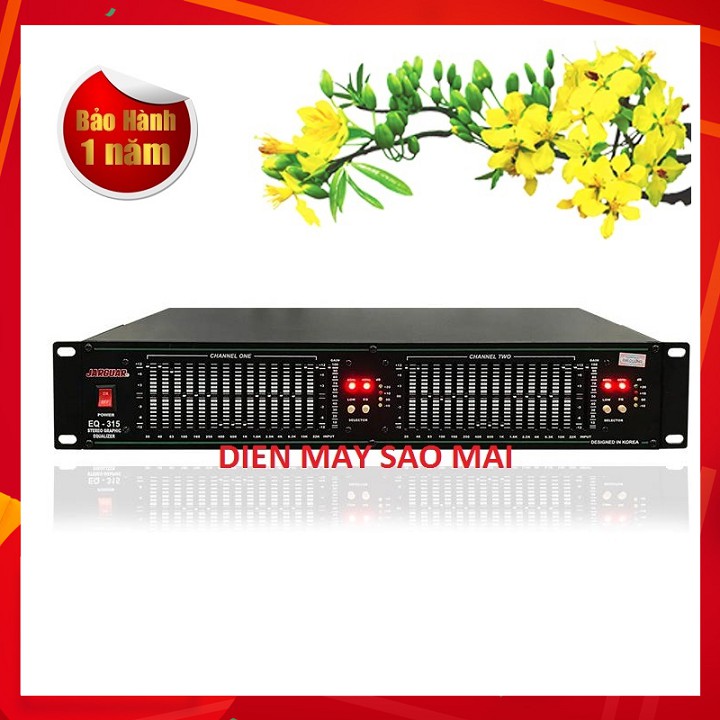 Lọc nhạc Equalizer JARGUAR GOUDNESS EQ-315 Hàng chính hãng công ty Đại Dương