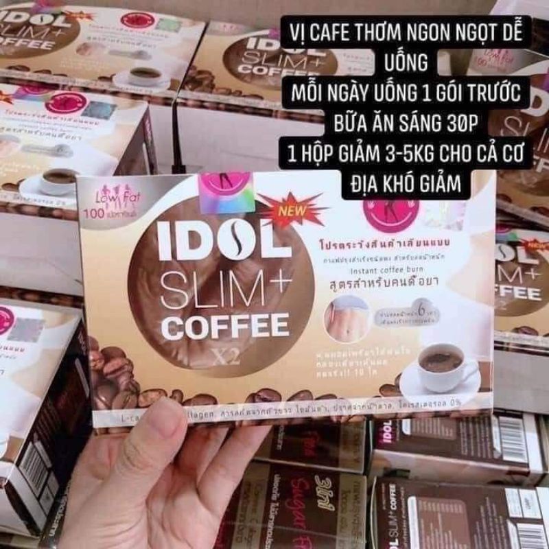 Cà phê hoà tan Idol 3in1