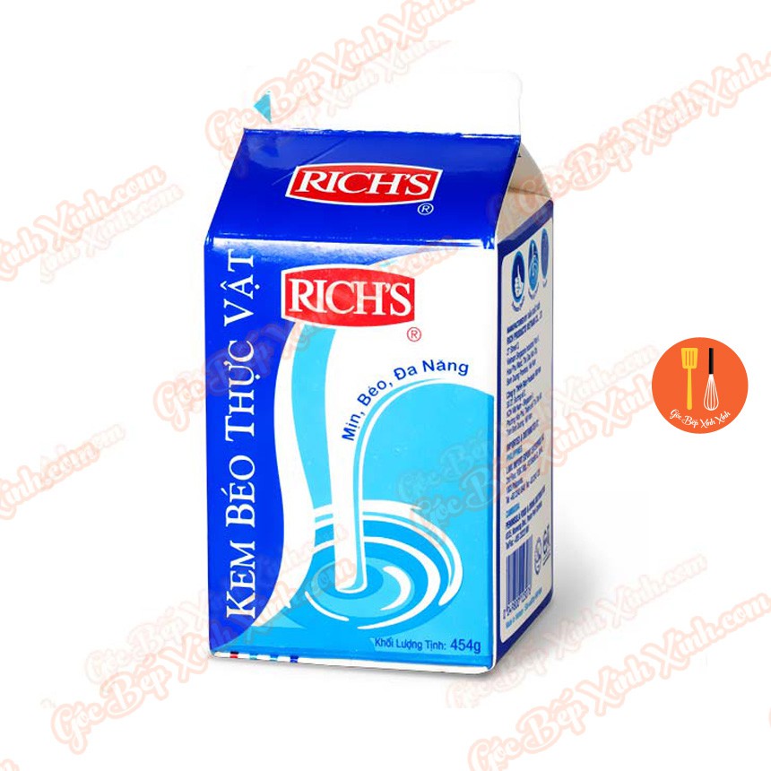 Kem béo thực vật Rich lùn 454g - Non-dairy creamer pha trà sữa